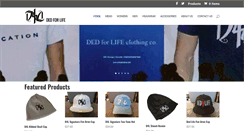 Desktop Screenshot of dedforlife.com